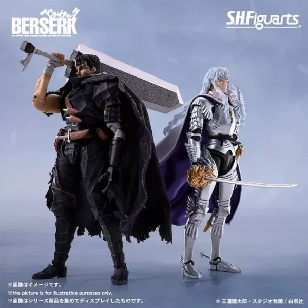 S.H.Figuarts Berserk Figures Coming Soon from Tamashii Nation