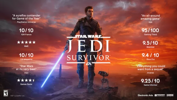 Star Wars Jedi: Survivor Now Available on PlayStation 5, Xbox Series X|S and PC