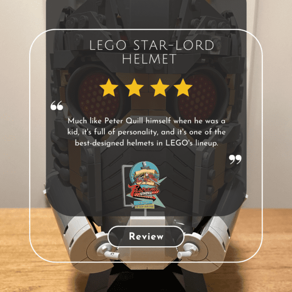 LEGO Star-Lord Helmet Review LEGO Star-Lord Helmet Review