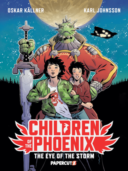 Papercutz Announces First Ever Illustrated Novel: CHILDREN OF THE PHOENIX: EYE OF THE STORM