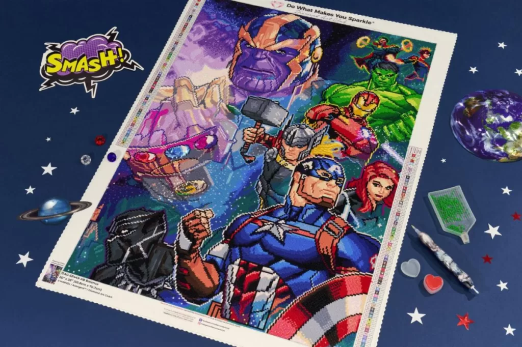Diamond Art Club Enters the Marvel Universe with New Collaboration Diamond Art Club Enters the Marvel Universe with New Collaboration