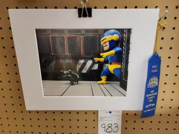 Pastrami Nation’s Jason T. Smith Wins 1st Place for Action Figure Photography at the San Bernardino County Fair