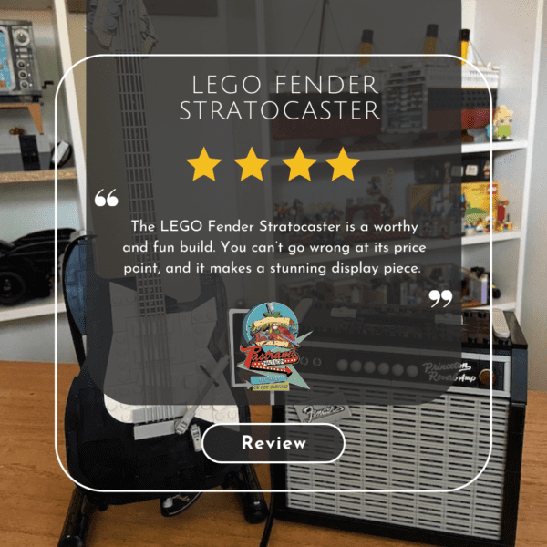 LEGO Fender Stratocaster Review LEGO Fender Stratocaster Review