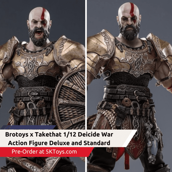 Brotoys x Takethat 1/12 Deicide War Action Figure Available for Pre-order at 5Ktoys.com- Deluxe and Standard Versions Available