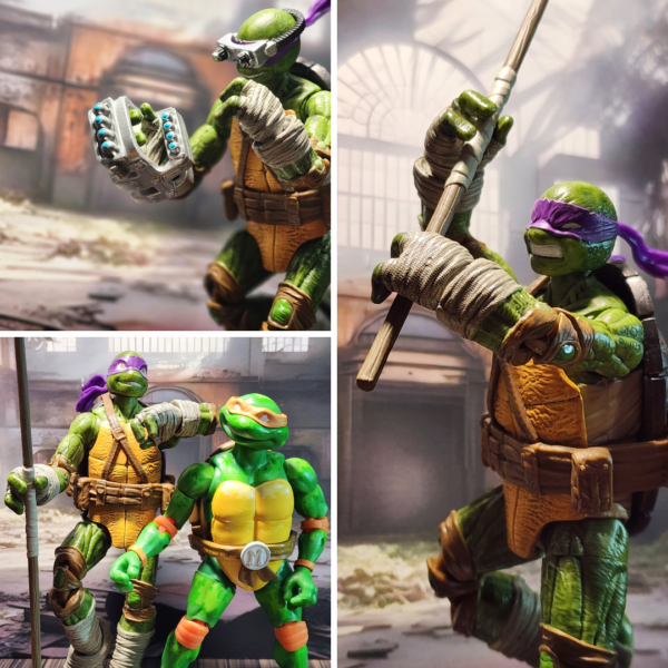 Action Figure Review: BST AXN IDW Donatello “Battle Ready” SDCC Exclusive