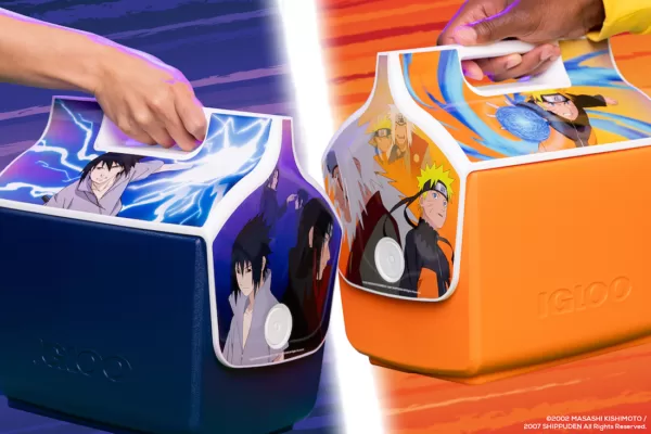 Naruto x Igloo: First-ever Anime-inspired Playmate Coolers Now Available