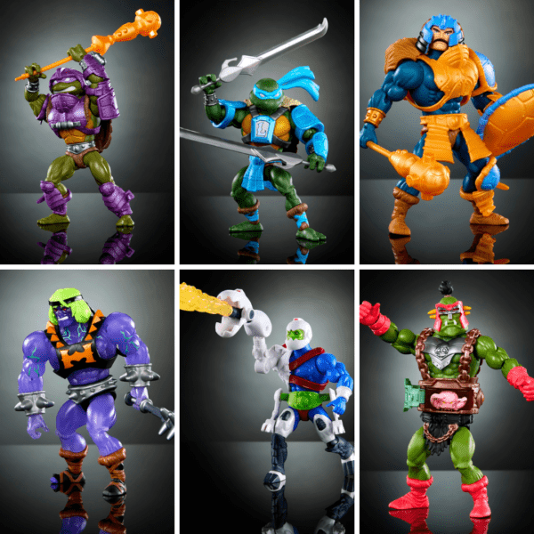 Mattel Announces Collaboration Between Masters of the Universe and Paramount’s Teenage Mutant Ninja Turtles