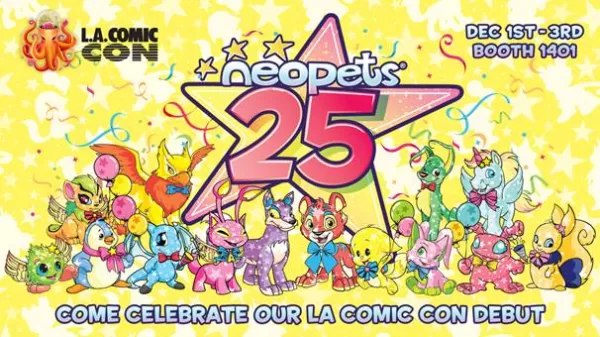 Neopets Makes Inaugural Debut at L.A. Comic Con With Exclusive Merch and Giveaways!