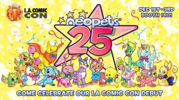 Neopets Makes Inaugural Debut at L.A. Comic Con With Exclusive Merch and Giveaways! Neopets Makes Inaugural Debut at L.A. Comic Con With Exclusive Merch and Giveaways!