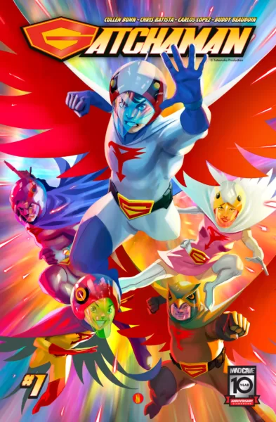 Mad Cave Studios Announces GATCHAMAN 2024 Publishing Line Mad Cave Studios Announces GATCHAMAN 2024 Publishing Line