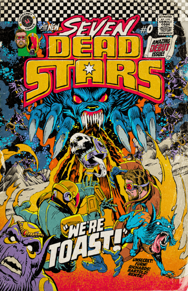 Comics Kickstarter Alert: Grammy-nominated Unsecret and DJ Form unite for Seven Dead Stars: A Universe Begins