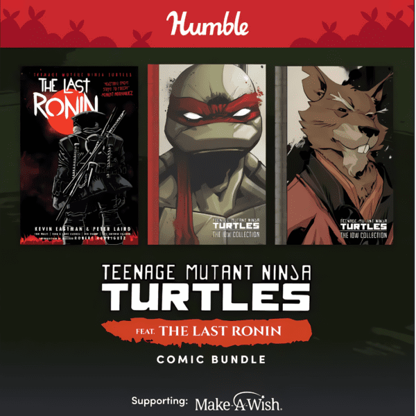 Back the Teenage Mutant Ninja Turtles featuring The Last Ronin Humble Bundle!