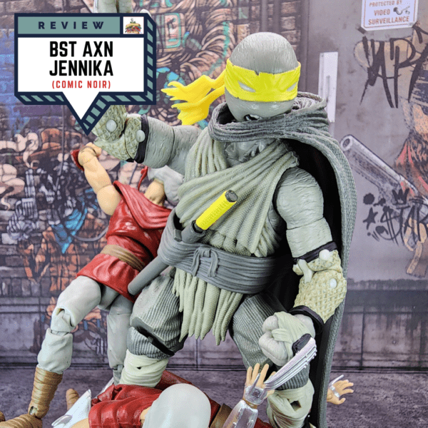 Action Figure Review: Teenage Mutant Ninja Turtles BST AXN Jennika (Comic Noir)