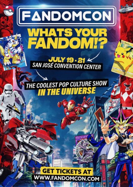 Comic Con Radio Hits the San Francisco Bay Area With FandomCon – July 19-21, 2024
