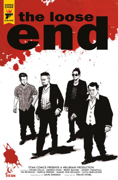 Extended Art Preview! 90s-style crime caper THE LOOSE END #1!