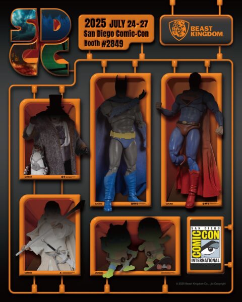 Beast Kingdom Unveils SDCC 2025 Exclusives – Heroes, Villains, and Middle-Earth Majesty Await Beast Kingdom Unveils SDCC 2025 Exclusives – Heroes, Villains, and Middle-Earth Majesty Await
