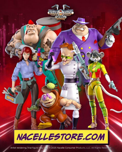 NACELLE REVEALS NEXT WAVE OF BIKER MICE FROM MARS ACTION FIGURES AND ACCESSORIES NACELLE REVEALS NEXT WAVE OF BIKER MICE FROM MARS ACTION FIGURES AND ACCESSORIES
